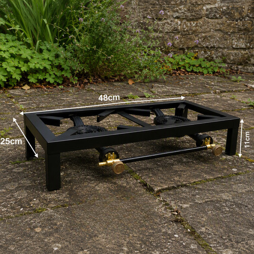 Double burner lpg propane gas - propane,