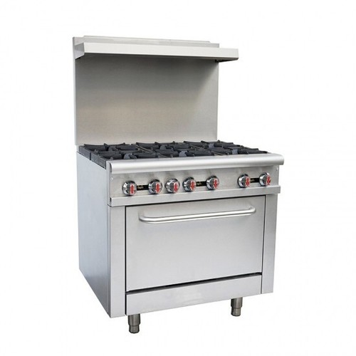Commercial gas burner range - gas,